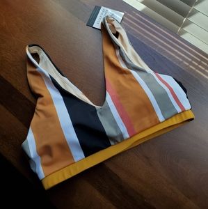 Senita Honey Stripe Swim Top